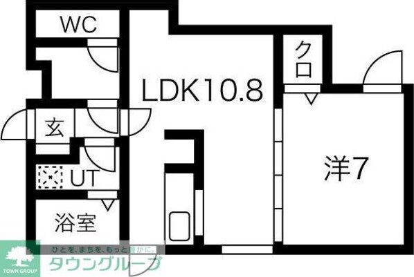 blue palette用賀の物件間取画像